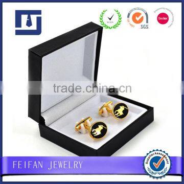 Special Export Trade PU Leather Men Cufflinks Box Jewelry Storage Box Quality Choice photo-3