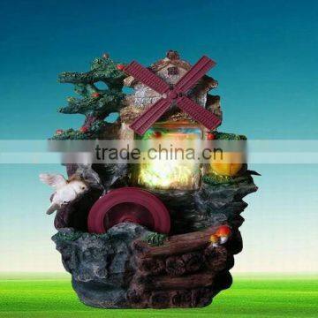 Latest house resin/resin scenery statue/resin sculpture