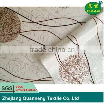 Latest design 100 polyester tricot mattress ticking fabric