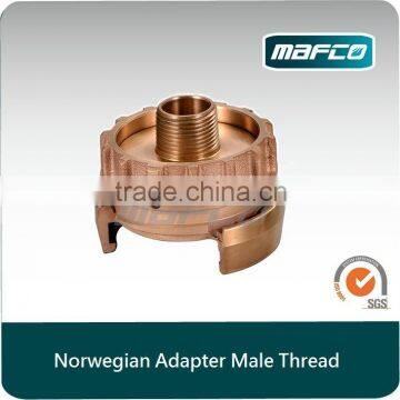 Male thread Norwegian Norlas Nor fire hose adapter hydrant adapters fire hydrant coupling connection