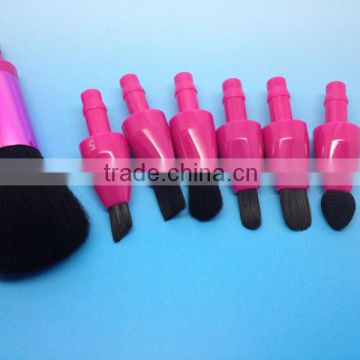 top quality 7pcs makeup refill brush,export korea cosmetics