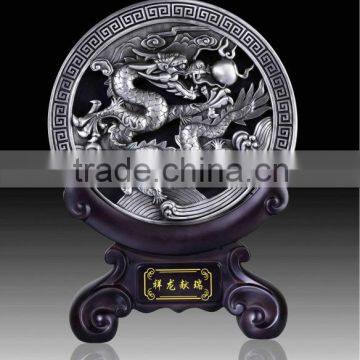 Factory Supply Activated Carbon Carving Craft/Active carbon Dragon plate