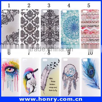 OEM printed mobile phone case for huawei p8 lite, pattern hard case