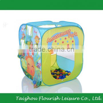 Indoor Pop Up Kids Baby Climbing Cubby Tent Ball Pool