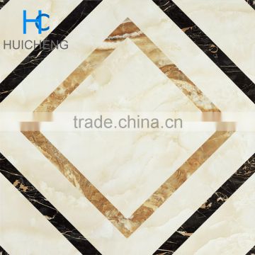 new morden puzzle tile for porch ceramic floor tile 60X60cm 80x80cm porcelain polished tile waterjet marble tile