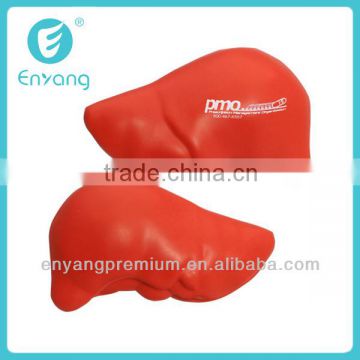 Hot Sale Kidney Shape PU Foam Soft Anti Stress Ball