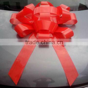 HOT SALE 30 Inches Red Gift Packaging POM POM Pull Bow