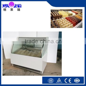 ice stick display cabinet CE approval