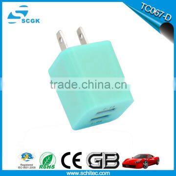 usb travel charger 5v 2A travel Wall USB Charging adapter charger