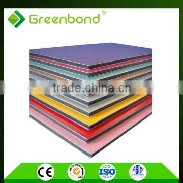 Greenbond car acm aluminum composite panels