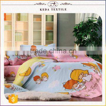 2016 China wholesale market home textile pigment printing 100% cotton bed sheet set