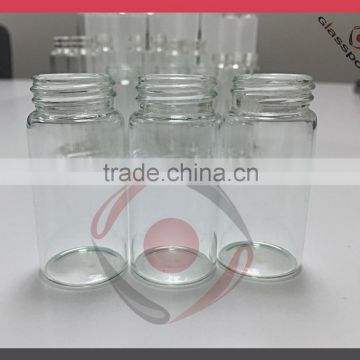 5ml 10ml 15ml 20ml 30ml Clear Liquid Glass Cylindrical Bottle with Tube /Vapor Juice Glass Bottle