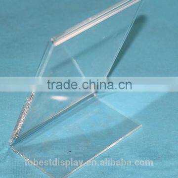 Wholesale Best Sale Modern Design Acrylic Table Stand Menu Holder photo-5