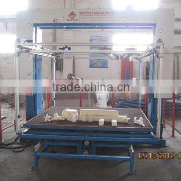 polyurethane foam cutting machine