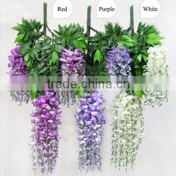 Artificial Wisteria Flower for Indoor Decoration