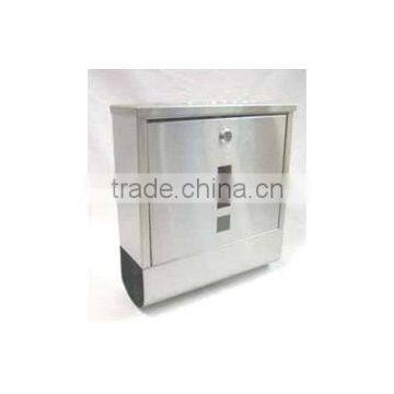 stainless steel outdoor stone postbox