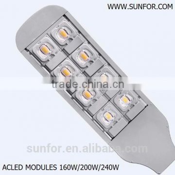 240W solar cob chip led street light AC MODULAR LED STREET LIGHT 5 Years Warranty