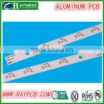 long aluminum pcb board with LED assembly