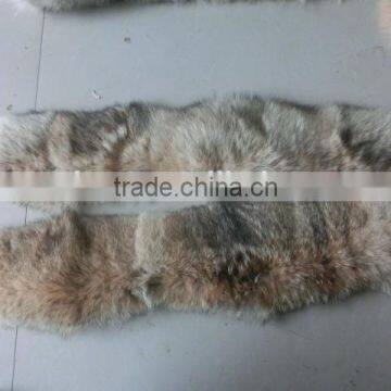 Factory Direct Wolf Fur Collar For Coat / Real Fur Collars / Natural Coyote Fur Collar