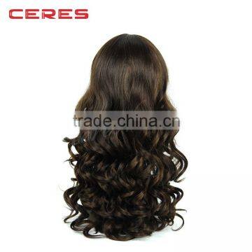 Wholesale 7A Full Lace Human Hair Wigs Natural Color Glueless Full Lace Wig With Baby Hair