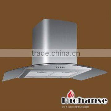 Chinese kitchen exhaust range hood high quality Island hood SKD kitchen hood