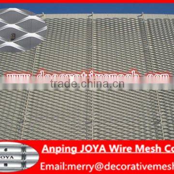 china expanded wire mesh used as building facade deco materials