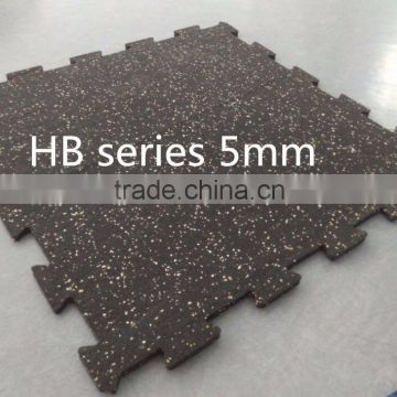 Sports Rubber Flooring,Gym Flooring Mat, recycled rubber crumbs Gym Mat