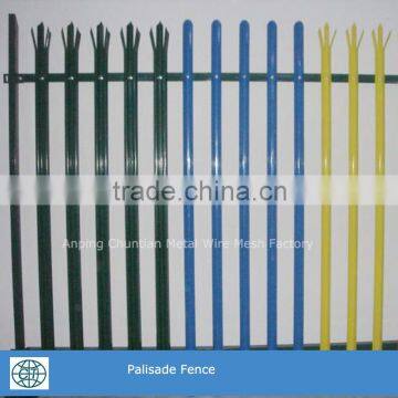 cheap high quality W section palisade fencing for protect fencing