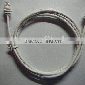 4C US plug telephone extension cable