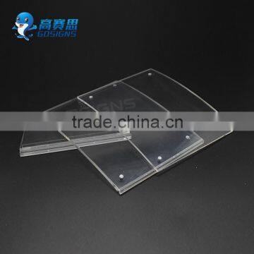 2016 New Display Product Customized Advertising Acrylic Sign Holder