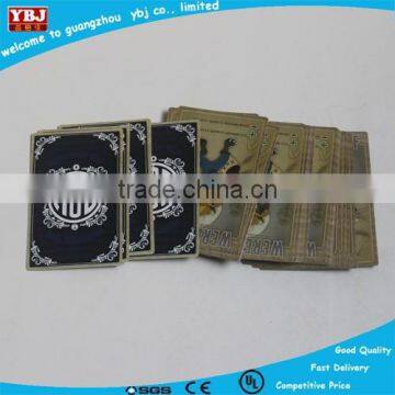 Best quality custom paper playing card
