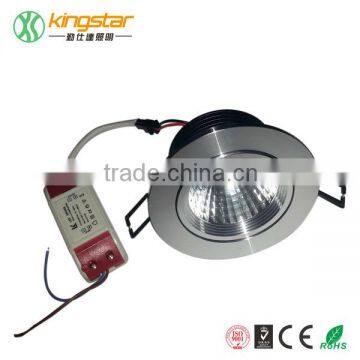 Super Bright 7W COB LED Downlight With External Power Supply