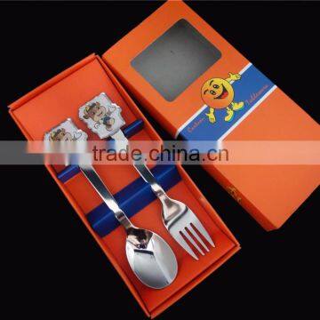 Newly Design With Miror Polish Cartoon Cutlery Set photo-5