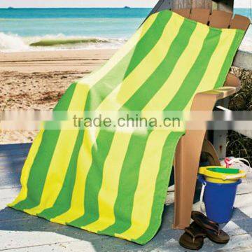 100% Cotton Velour Printed Stripes Beach Towel/stripes Pool Towel photo-3