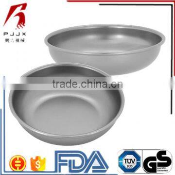 Titanium metal stainless camping Outdoor hot plate and dish