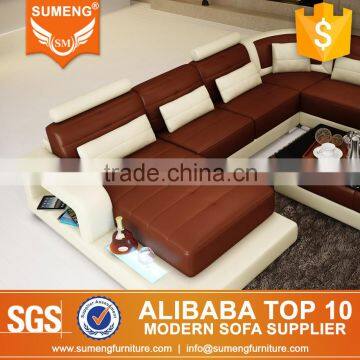 Sumeng Low Price Made in China Leather Sofa photo-4
