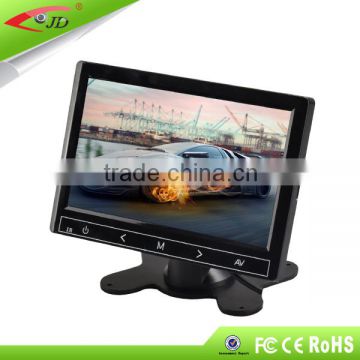 2 AV input 7 inch Dashboard Standalone Monitor for Bus ,bulit with Speaker