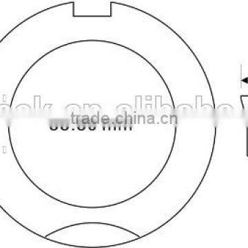 Clear Round Cosmetic Empty Sifter Compact Powder Case photo-2