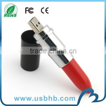 2gb cosmetic lipstick promotional memory usb pendrive