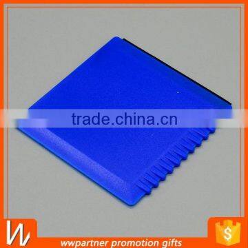 Plastic Square rubber ice scraper blank