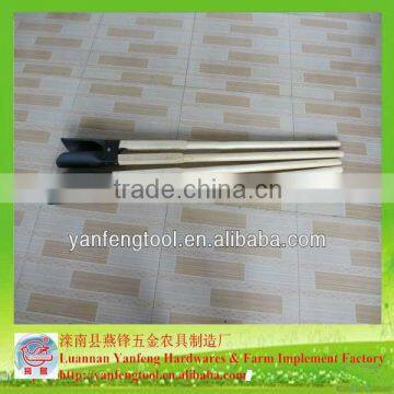 Garden post hole digger with wooden hand(high quality)