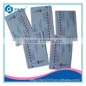 environmental protection PVC business card