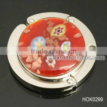Murano glass handbag hanger