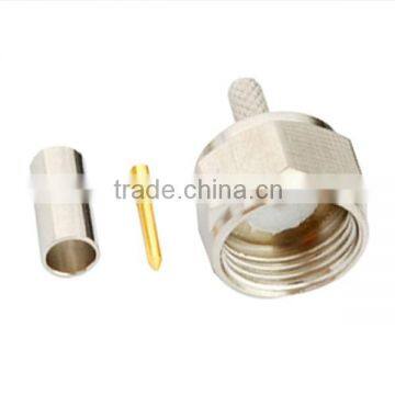 RF Coaxial Connector F Male crimp for RG316/RG174