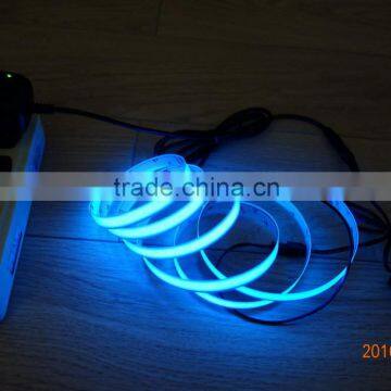 AC110V-220V Constant light INVER lighting decoration 1500mmX10mm Blue EL tape
