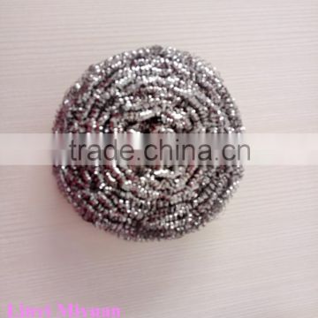 New stock of galvanized stainless steel cleaning ball/galvanised wire scourer