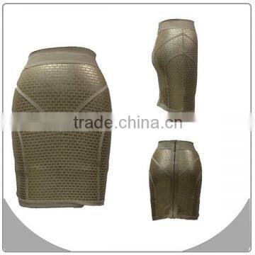 new design mini bodycon women bandage dress skirt