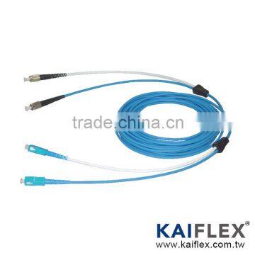 Duplex Armored Fiber Optic Patch Cord