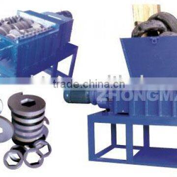 different material single shaft shredder/crusher