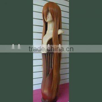 Synthetic Long Brown Hair Cosplay Wig